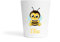 Gobelet Enfant Personnalisé Abeille – Gobelet Incassable 230ml Sans BPA – Tasse Prénom École ou Crèche – Cadeau Rentrée Scolaire Garçon ou Fille