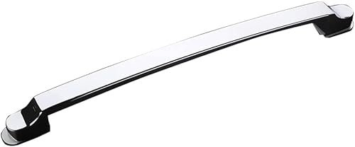 Badezimmer-Türgriffe innenliegend, einseitiger Griff für Duschtüren – Türgriffe, Duschwand-Türgriff, Druckknopf-Handtuchstange in poliertem Chrom-Finish
