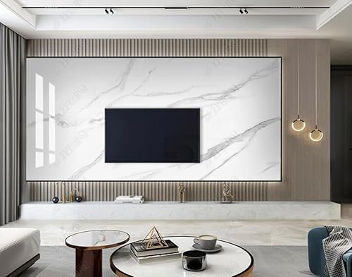 Fotomural No Tejidolosa Blanca De Jazzpapel Pintado Salón Dormitorio Decoración De Pared Diseño Moderno 200Cm(W)*140Cm(H)