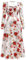 IDOPIP Femmes Manches Longues Vintage Satin Robe Corsage Col Carr� Robe Longue A - Ligne Lacets Manches � Bulles Robe de Mari�e Robe de Soir�e Rouge Rose M