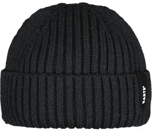 Barts Sumter Beanie Wintermütze (DE/NL/SE/PL, Alphanumerisch, Einheitsgröße, Black)