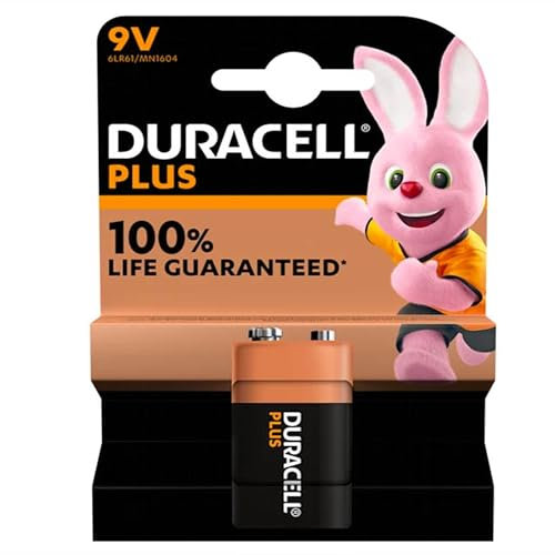 Batteria Transistor 9V LR22-10 Confezioni 1 pz. per Rilevatori di Fumo, Multimetri, Microfoni e Dispositivi Elettronici Professionali