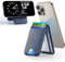 ESR para MagSafe Cartera (HaloLock), Bloqueo RFID, Compatible para Magsafe Wallet, Soporte Ajustable, 5 Tarjetas, Tarjetero para iPhone Series 16/15/14/13/12, NO para iPhone 13/12 Mini, Azul Oscuro