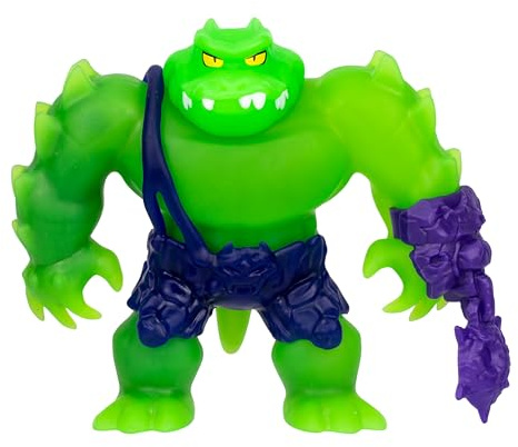 Heroes of Goo Jit Zu Meteor Madness, Stretchy Rock Jaw Action Figure, With Unique Gooey Filling & Battle Gauntlet