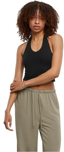 Urban Classics Ladies Basic Neckholder Jersey Top