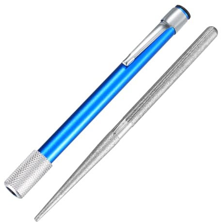 Diamant Messerschärfer, Schleifstein Schleifer, Diamant Schleifstift Schleifer, Wetzstab Schleifstab Diamantschärfstift für Messer Jagd Küchenmesser
