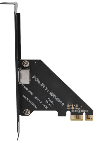 Plyisty PCIE 4.0 X1 Bis Oculink SFF-8612 SFF-8611-Adapter, Externe Grafikkarte Oculink Adapter für GPU-Dock, EGPU, NVME SSD