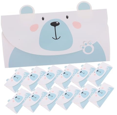 HOMSFOU 20 Stück Grußkarte Nachrichtenkarte Tiere Ferienkarten Grußkarten Für Kindergeburtstage Kindergeburtstagskarte Begrüßen Innen Tierische Grußkarten Tier-grußkarte Alle Weiß Papier