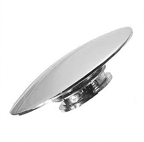 Tappo di scarico per lavabo da 66 mm, tappo a scatto con pulsante click clack, tappo di scarico per lavandino del bagno