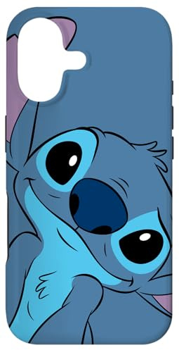 Carcasa para iPhone 17 Disney Lilo and Stitch Cute Stitch Face Slate Gray