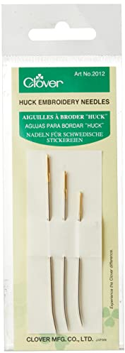 Clover Huck Embroidery Needles-3/Pkg