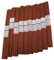 Idena 617160 - Krepppapier 10 Rollen 50 x 250 cm, kastanie