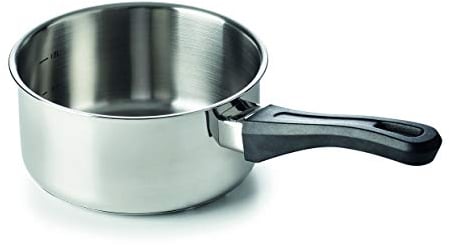 Beka 12036204 Polo Casserole en acier Inoxydable 20 cm, Noire