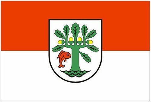 U24 Motorradflagge Oranienburg Fahne Flagge 20 x 30 cm