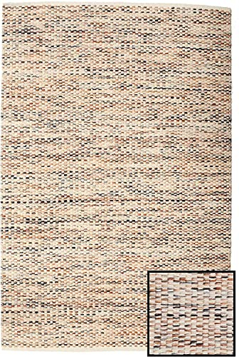 RugVista Pebbles Rug, Modern Kilim, 200x250 cm, Rectangle, Carpet, Low Pile, Dry Clean, living room,bedroom, kitchen, Rust/Brown