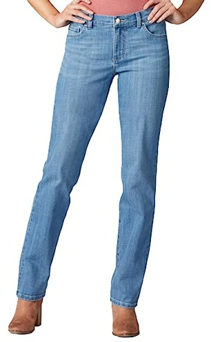 Lee Women's Relaxed Fit Straight Leg Jean, Inspire Blue, 8
