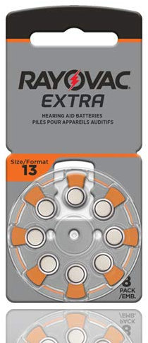 Rayovac Batteries pour appareils auditifs supplémentaires, taille 13 (80 batteries au total)