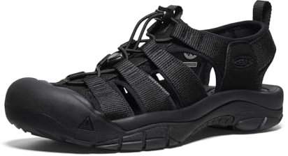 KEEN Women's Newport H2 Sandal, Triple Black, 4.5 UK
