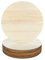 JMIATRY 20 Pcs Unfinished Round Wooden Circles, 25 cm / 10 inch Diameter, 3mm Thick, Plain Natural Blank Wooden Discs for Painting, Craft, Sign Plaque and Home Decoration