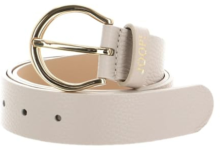 Joop! Leder Gürtel Fashion Women's Belt 3.5 W85 Cream creme