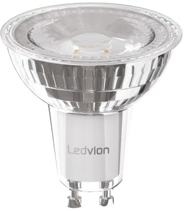Ledvion dimmbarer GU10 LED Spot 3W 4000K 345 Lumen Vollglas | Helligkeit flexibel anpassen – für stimmungsvolles Licht, funktionale Beleuchtung und den täglichen Gebrauch.