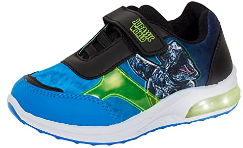 Jurassic World Jungen Light Up Sneaker Multi EU, multi, 27 EU