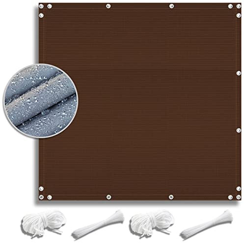 ZQXFZ Awning with Fixing Ropes 1x1.4M. Oxford-Stoff,Kordel + Kabelbinder. Uv-Filter, Staubdicht gelten Balkon deko Easy to Assemble Haltbarkeit von Balkon-Verkleidung