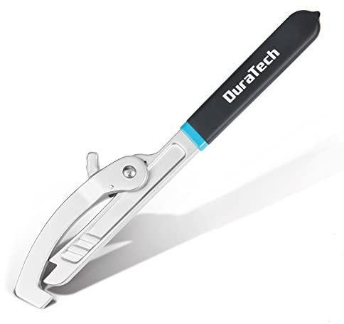 DURATECH Sink Strainer Lock Nut Wrench, Adjustable up to 4-3⁄4 Capacity Upgrade Jaw, for Install or Remove Strainer Basket Lock Nuts