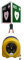 Notfallretter Set Defibrillator AED PAD360P mit Metallwandhaken, AED-Notfallset & Standortwinkel