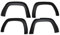 OMAC Radläufe Kotflügel Verbreiterung kompatibel mit VW Amarok 2010-2016 ABS Schwarz 4tlg