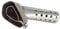 Motorrad Endschalldämpfer 57 Mm * 40 Mm Escape DB Killer Einstellbarer Schalldämpfer Reduzieren Geräusche Sound Eliminator Für Akrapovic Motorrad Auspuff Schalldämpfer Endschalldämpfer