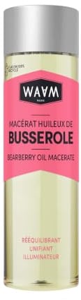 WAAM Pflanzenöl aus Bärentraube - 100% rein und natürlich - durch Kaltmazeration - Anti-Fleck-Pflecken-Pfleckenöl - 75ml