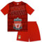 Liverpool FC Official Football Gift Boys Short Pyjamas YNWA Red 12-13 Years
