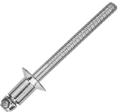Techtanium® Blindnieten 4,8 x 8 mm Senkkopf aus Edelstahl A2 (200 Stück) | Popnieten | Senkkopfnieten | DIN 7337