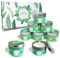 Topsics Citronella Kerze Outdoor, 8 Stück Zitronella Kerzen, Natürliche Sojawachs Zitronengras Duft Kerzen, Zitronella Candles für Garten,Terrasse, Picknick,Camping