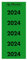 Jahreszahlen 2024 Herlitz 50er, 50046713
