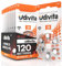 120 Pile Per Apparecchi Acustici Udivita Misura 13 Batterie Zinco Aria - 20 Blister da 6 Pile