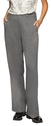 s.Oliver Damen Hose lang mit Bügelfalten, Wide Leg 2156574