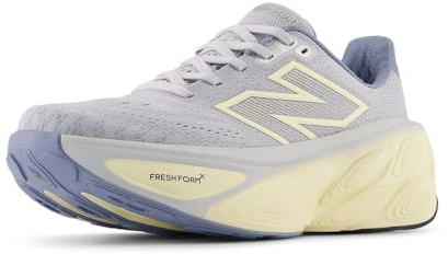 New Balance Women's Fresh Foam X More V5 Running Shoe, Pearl Grey/Dusk Shower/Calcium, 41 EU