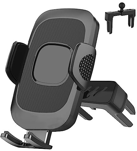 Car Phone Holder for Round Air Vent for Mercedes Benz A/B/C/E/S V-Class Audi-TT Ford Jeep Round Vents Mount for iPhone 16 15 14 13 12 Pro Max,Samsung Galaxy S24 S23 S22 Plus Ultra FE A55 A35 A25 5G
