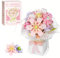ALNIYATX Mini Flower Bouquet Building Blocks Model Set,Simulation Artificial Rose Handheld Gift for Valentine's Day,Bonsai Plant Building Bricks Toys,Home Decor (1225 Pcs)