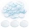 KHDULQ 100 Piezas Goma Antideslizante,Tacos de Goma Cristales para Mesas Vidrio Silicona Mesa Cristal Redondas Almohadillas Placas Transparentes Antideslizantes（con Respaldo Adhesivo）
