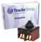 Trade-Shop Schalter/Switch kompatibel mit Bosch Winkelschleifer, Toggle-Schalter, Oberflächenmontage, Löten, Schwarz oder Rot