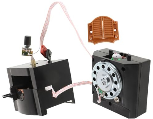 PRETYZOOM Kuckucksuhrwerk Ersatz Für Wanduhr Uhrwerk Mit Kuckuck Und Vogel Quarz Uhrwerk Sichere Wandmontage Ohne Haken Stundenansage Einfache Installation 8.20 X 7.30 X 4.20 cm