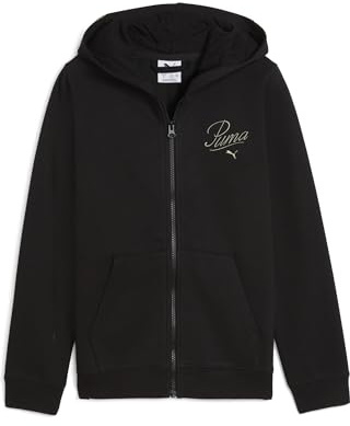 PUMA Boy's ESS Script Full-Zip Hoodie FL G Coat (1er Pack)