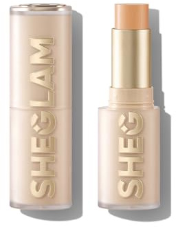 SHEGLAM Skin Magnet hochdeckender Foundation Stick langanhaltendes mittleres Make-up für alle Hauttypen-Nude
