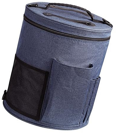 IMIKEYA Wasserdichte Aufbewahrungstasche Für Wollknäuel Mit Großem Fassungsvermögen Multifunktionale Strickzubehör-tasche Für Handarbeit Praktischer Organizer Für Garn Und Stricknadeln Für