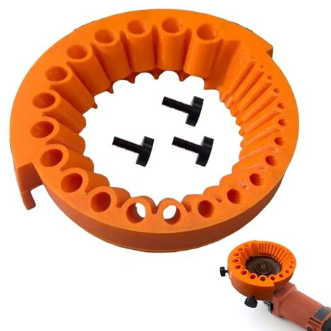 Universal Drill Bit Sharpening Tool, Power Drill Bit Grinding Attachment, Drill Bit Sharpener, Angle Grinder Drill Bit Sharpener for 2-13 Mm Drill Bits(1 pcs)