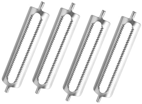 Sparschäler Tupper, Flachkopf Schäler 5.6 cm, 3 Stück Schäler für Tupperware Ersatzteile, Sparschäler Ersatzklingen, Ideal für Gemüse und Obst,Ersatzklingen für Spargelschäler von Tupperware