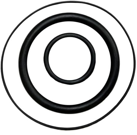 O-Ringe aus Gummi, 20 Stück, 2 mm Drahtdurchmesser, 28 mm Innendurchmesser, 32 mm Außendurchmesser, metrische Dichtungsscheibe, O-Ring-Dichtung, schwarz(2mm x 24mm x 28mm)